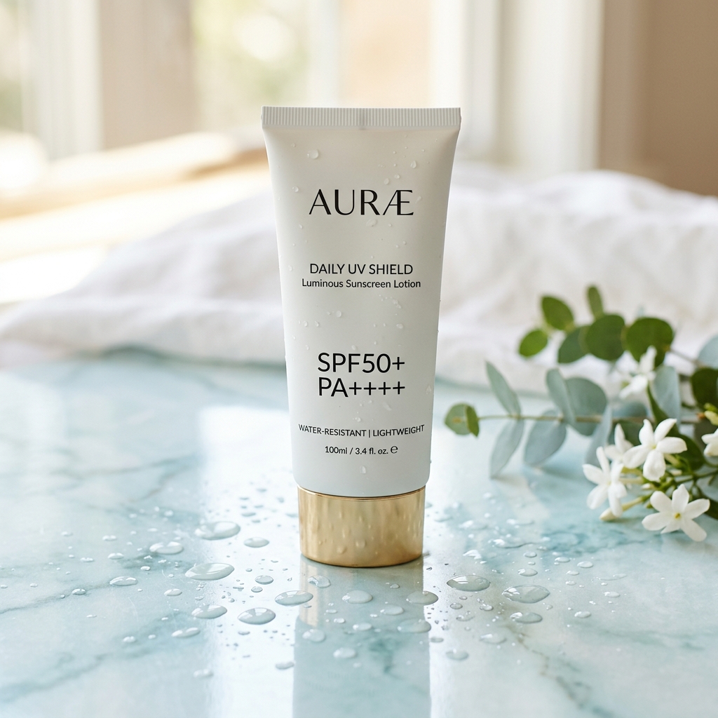 Aura Daily UV Shield Sunscreen SPF50+ PA++++ (100ml)
