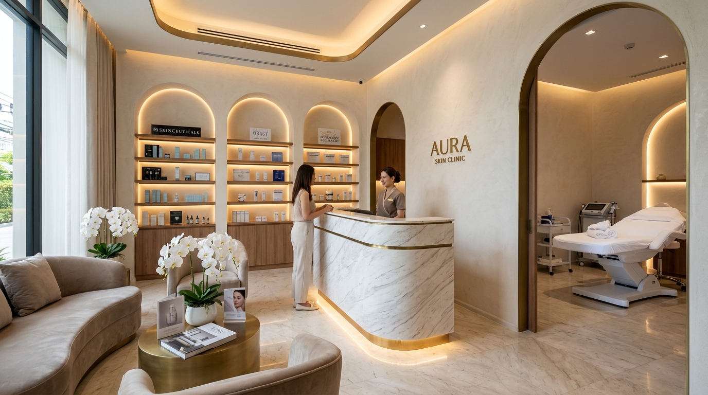 ปกร้าน DermaGlow Skin Clinic